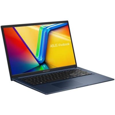 ASUS Vivobook/ i3-1315U/ 8GB DDR4/ 256GB SSD/ Intel UHD/ 17,3" FHD,matný/ W11H/ modrý