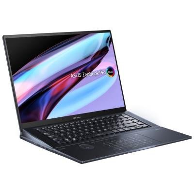 ASUS Zenbook Pro 16X OLED/ i7-12700H/ 16GB DDR5/ 1TB SSD/ RTX 3060 6GB/ 16"WQUXGA,OLED,touch/ W11H/ černý