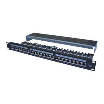 Patch panel DATACOM 19" STP 24 portů cat.6 LSA VL