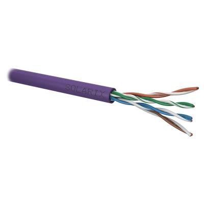 Solarix Instalační kabel CAT5E UTP LSOH Dca-s1,d2,a1 SXKD-5E-UTP-LSOH, 100m/ box