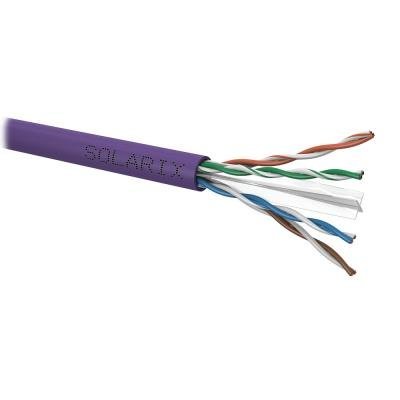 Solarix Instalační kabel CAT6 UTP LSOH Dca-s2,d2,a1 SXKD-6-UTP-LSOH, 100m/box