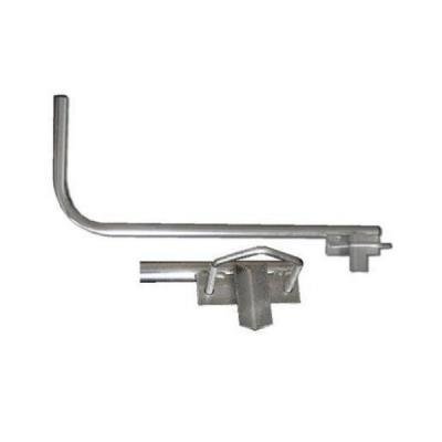 WAVERF držák antény půlený s vinklem, (na stožár 25-89mm), trubka 28/2mm, zinek Žár