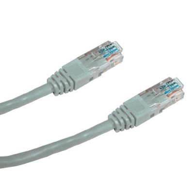 DATACOM Patch kabel UTP CAT5E 20m (x) šedý křížený