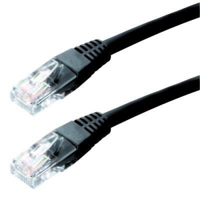 DATACOM Patch kabel UTP CAT6 0,25m černý