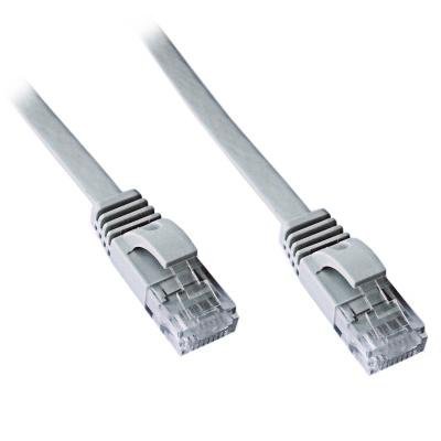 DATACOM Patch kabel UTP CAT6 1m plochý šedý