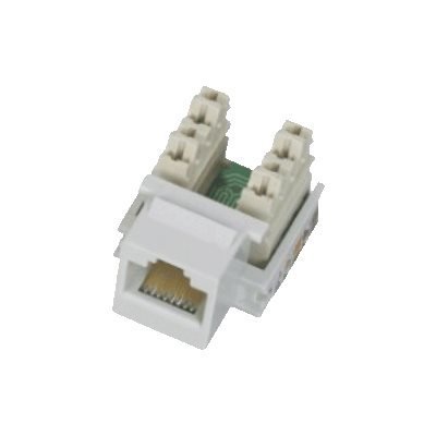 DATACOM Keystone RJ45 UTP CAT5E (110) KLASIK bílý