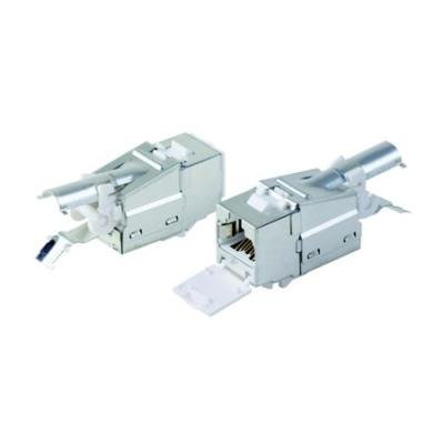 DATACOM Keystone RJ45 STP CAT6A (10Gbit ) SILVER