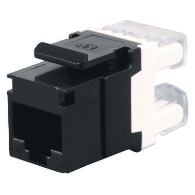 Solarix Keystone CAT5e UTP RJ45 black - SXKJ-5E-UTP-BK