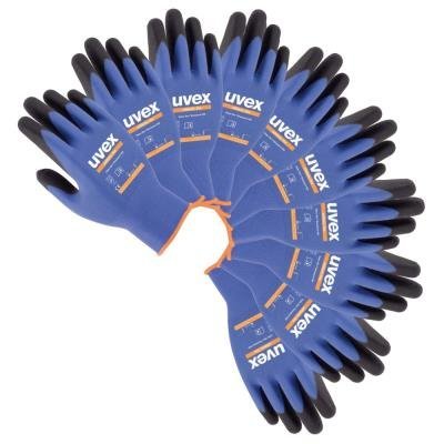 uvex athletic lite assembly glove (10pcs) size 10/ Lightweight and sensitive safety glove for mechanical tasks