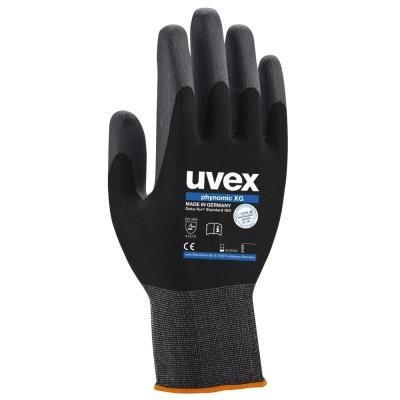  uvex phynomic XG safety glove (10pcs) size 9/excellent grip when working with oils /excellent skin tolerance/free from pollutants