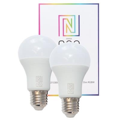 IMMAX NEO E27 9W RGBW 2ks