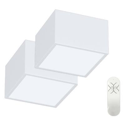 IMMAX NEO CANTO 12W bílé 2ks + dálkový ovladač