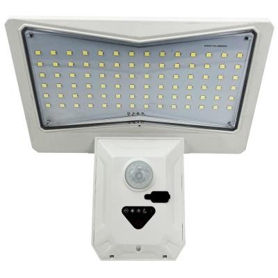 IMMAX WING LED reflektor s PIR čidlem bílý
