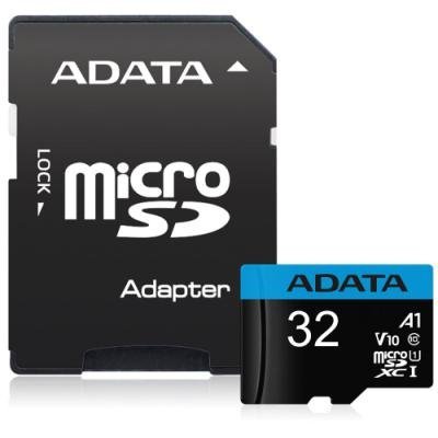 ADATA Premier 32GB microSDHC / UHS-I CLASS10 A1 / 85/20 MB/s / + adaptér