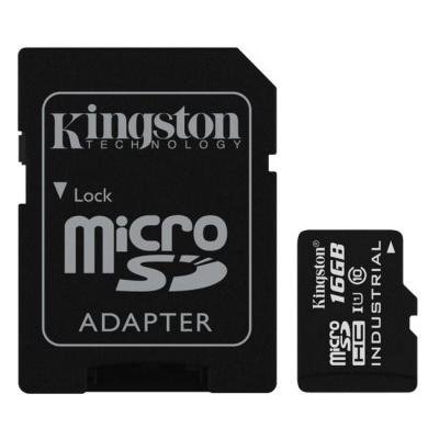 Paměťová karta Kingston Industrial Micro SDHC 16GB