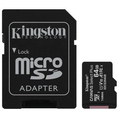 Paměťová karta Kingston Canvas Select Plus 64GB