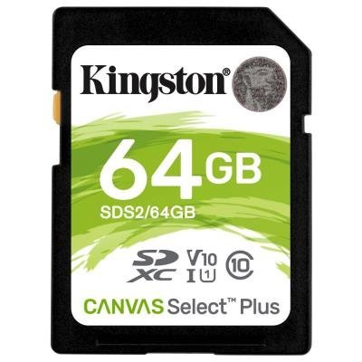 Paměťová karta Kingston Canvas Select Plus 64GB