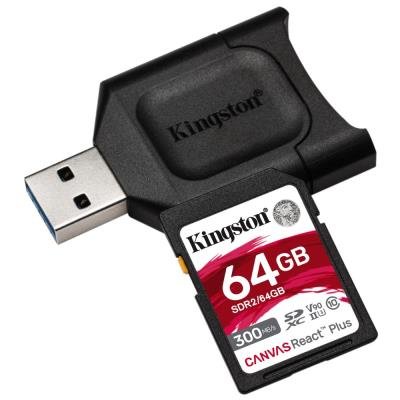 Kingston Canvas React Plus SDXC 64GB