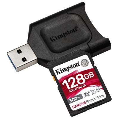 Kingston Canvas React Plus SDXC 128GB