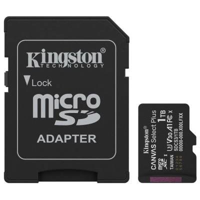 Kingston Canvas Select Plus Gen3 microSDXC 1TB + SD adaptér