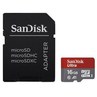 Paměťové karty micro SD HC/XC 16GB