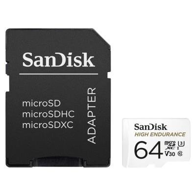Paměťová karta SanDisk High Endurance Video 64GB