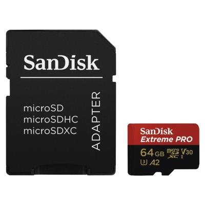 Paměťová karta SanDisk Extreme Pro microSDXC 64GB