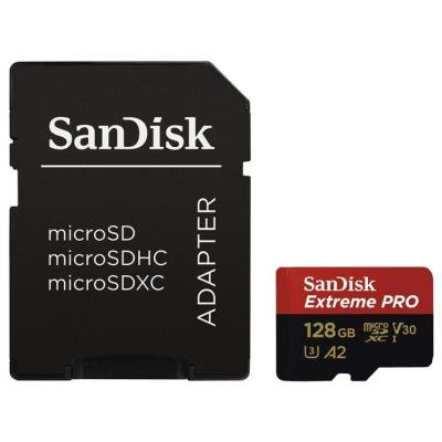 Paměťová karta SanDisk Extreme Pro microSDXC 128GB