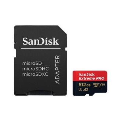Paměťová karta SanDisk Extreme Pro microSDXC 512GB