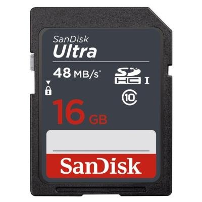 Paměťová karta SanDisk Ultra SDHC 16GB
