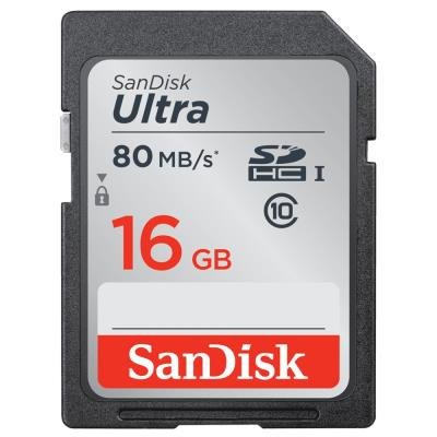 Paměťová karta SanDisk Ultra SDHC 16GB