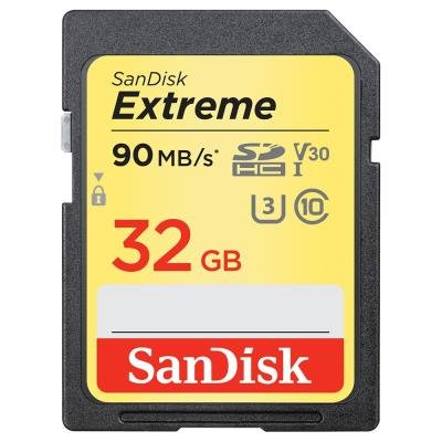 Paměťová karta SanDisk Extreme SDHC 32GB
