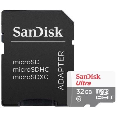 SanDisk Ultra 32GB + adaptér