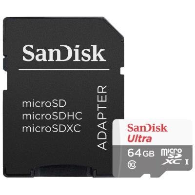 SanDisk Ultra 64GB + adaptér