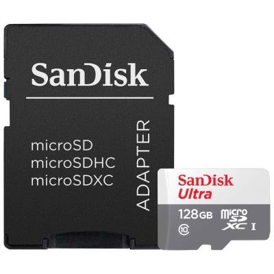 SanDisk Ultra 128GB + adaptér