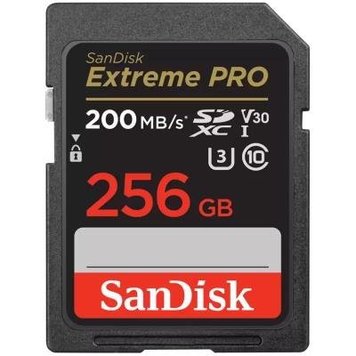 SanDisk Extreme PRO SDXC 256GB + 2 roky RescuePRO