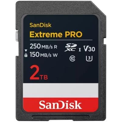 Paměťové karty SDHC/SDXC 2TB