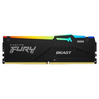 KINGSTON FURY Beast Black RGB EXPO 16GB DDR5 5600MT/s CL36 / DIMM 