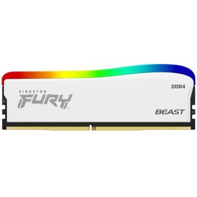 KINGSTON FURY Beast RGB 8GB DDR4 3200MT/s / CL16 / DIMM / Bílá