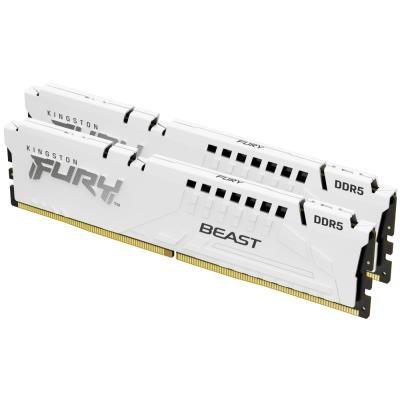 KINGSTON FURY Beast White XMP 32GB DDR5 5600MT/s / CL40 / DIMM / Kit 2x 32GB