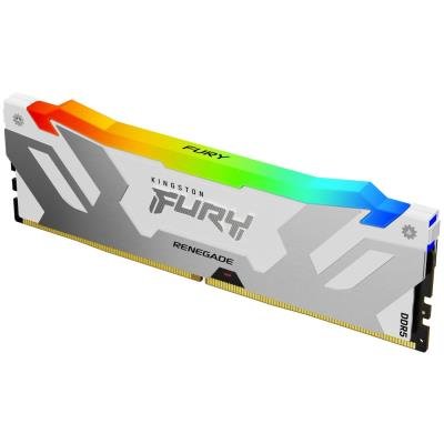 KINGSTON FURY Renegade White RGB XMP 32GB DDR5 6000MT/s / CL32 / DIMM /