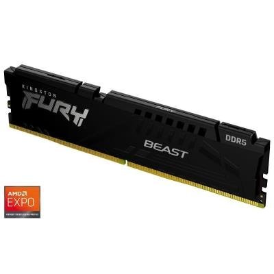KINGSTON FURY Beast Black XMP 8GB DDR5 6000MT/s / CL30 / DIMM