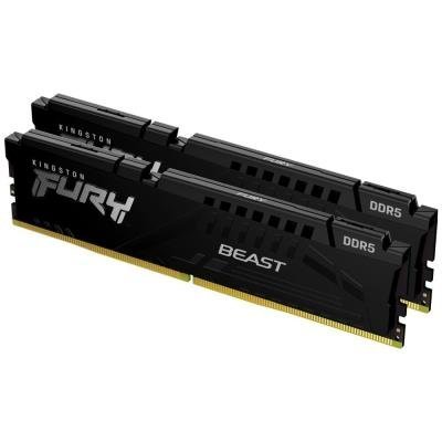 KINGSTON FURY Beast Black XMP 64GB DDR5 6400MT/s / CL32 / DIMM / Kit 2x 32GB