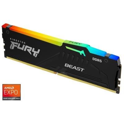 Kingston Fury Beast Black RGB EXPO DDR5 8GB 6000MT/s