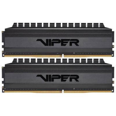 PATRIOT Viper 4 Blackout 16GB DDR4 3200MT/s / DIMM / CL16 / Heat shield / KIT 2x 8GB