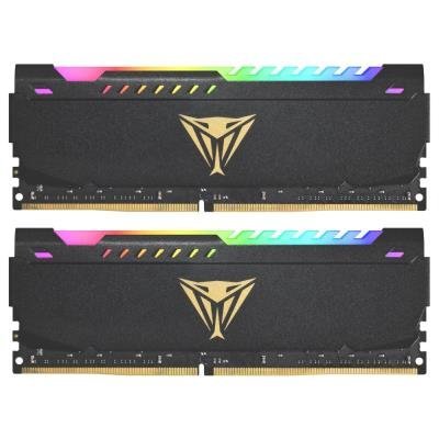 PATRIOT Viper Steel RGB 16GB DDR4 3200MT/s / DIMM / CL18 / 1,35V / KIT 2x 8GB