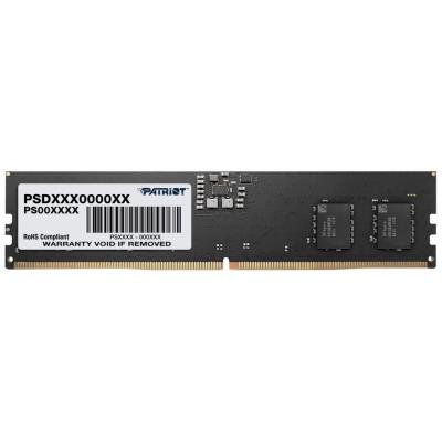 PATRIOT Signature 8GB DDR5 5200MT/s / DIMM / CL42 / 1,1V