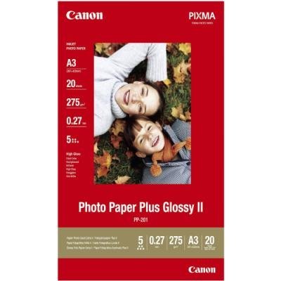 Fotopapír Canon Plus Glossy II PP-201 A3 20 ks
