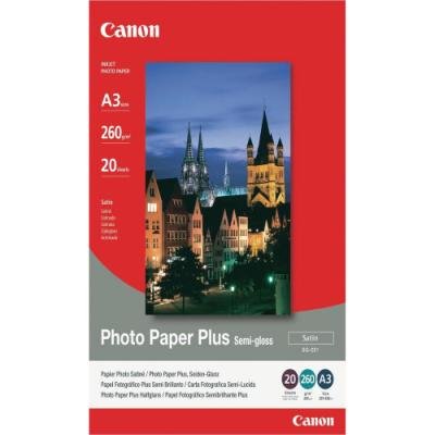 Canon fotopapír Plus Semi-gloss SG-201 A3 20ks