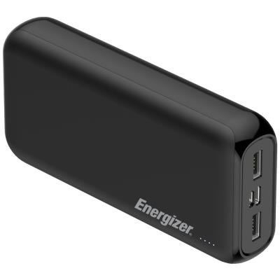 Energizer powerbanka UE20010_BK   20000mAh, 2,1A, black